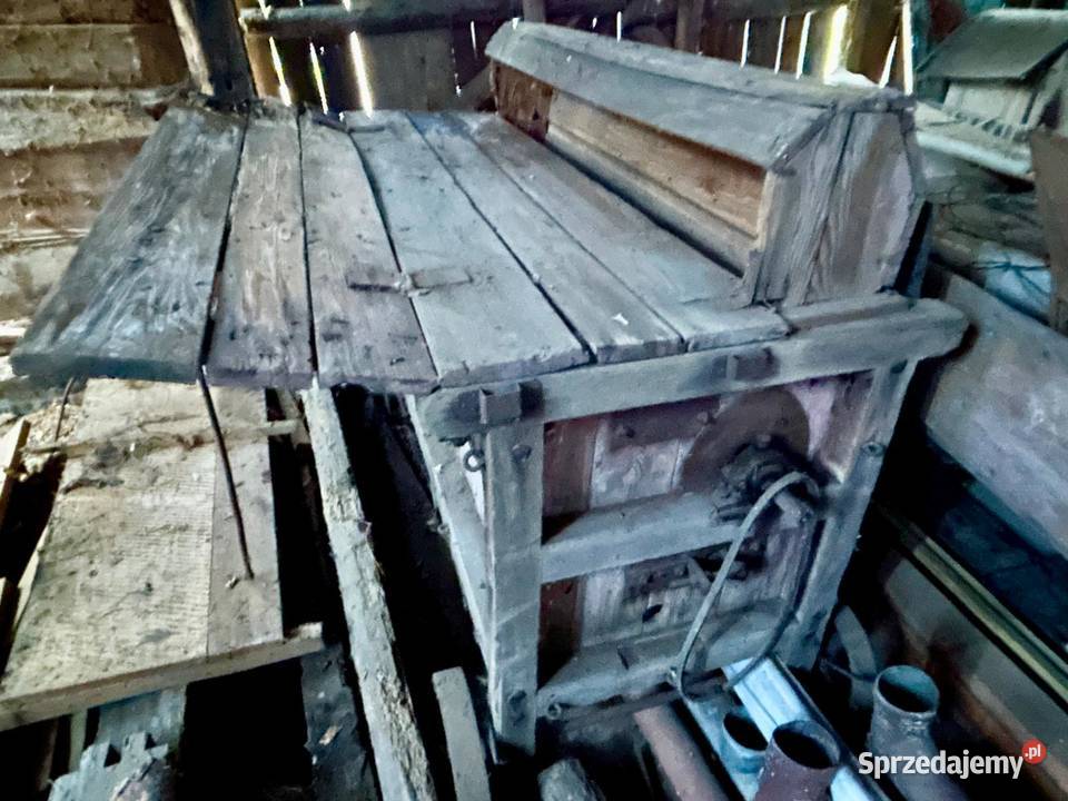 Zabytkowa Polska MŁOCKARNIA młocarnia chyba Łowicz sprzedam