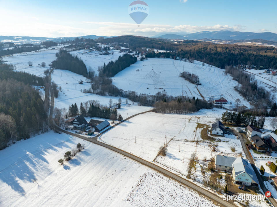 Działka budowlana Wysoka gmina Jordanów sprzedam