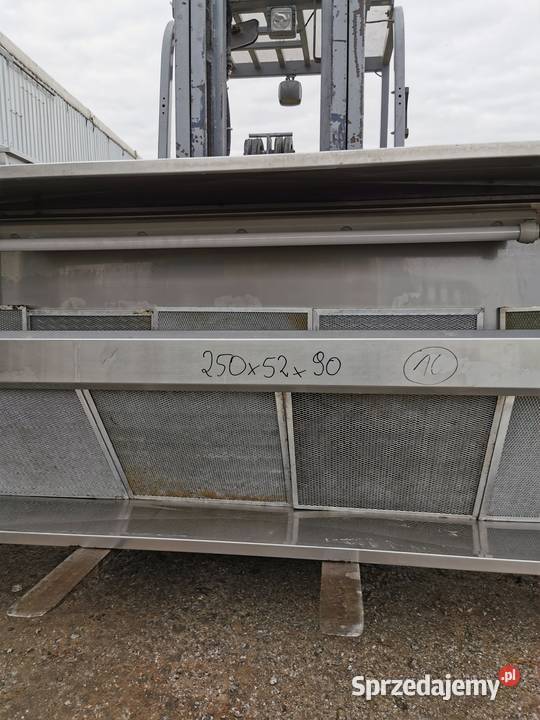 Okap centralny z filtrami 250x52x90 16