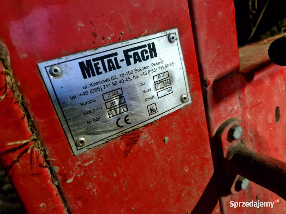 Prasa zwijająca METALFACH Z562 Metal-Fach podlaskie Klepacze
