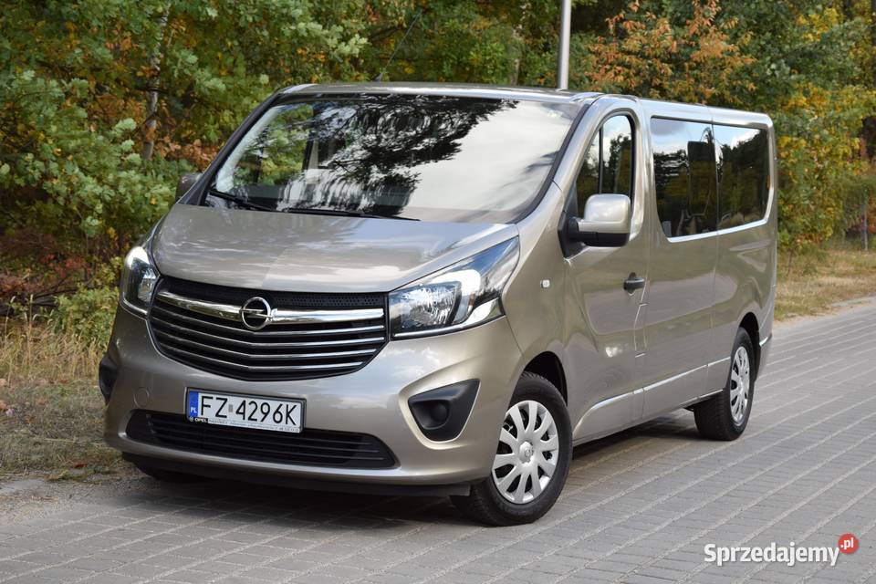 OPEL VIVARO SALON POLSKA 9osób Długi Mały Zielona Góra