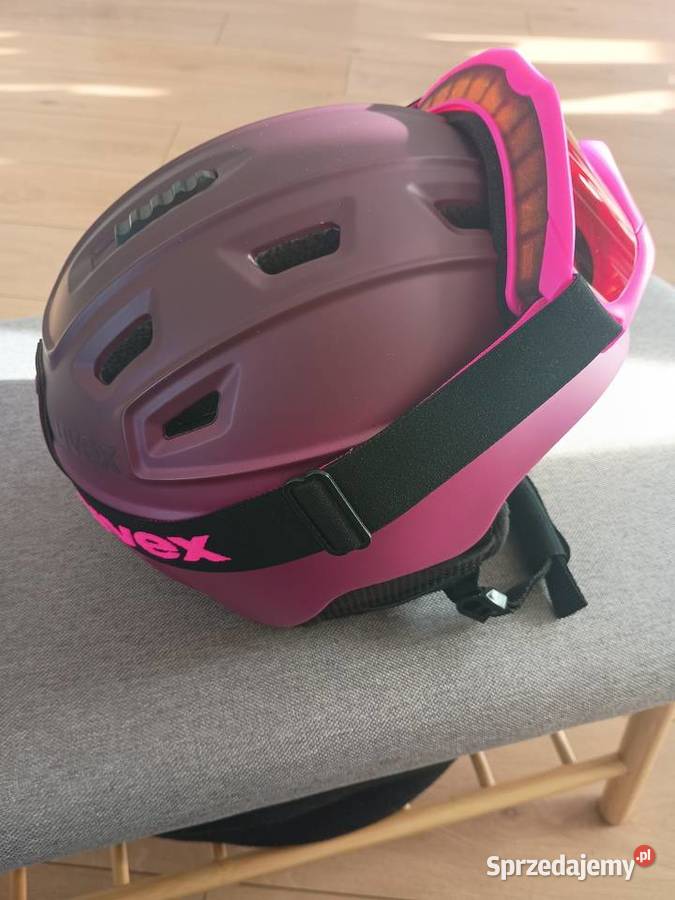 Kask Narciarski Uvex 5155 odcienie różu zachodniopomorskie