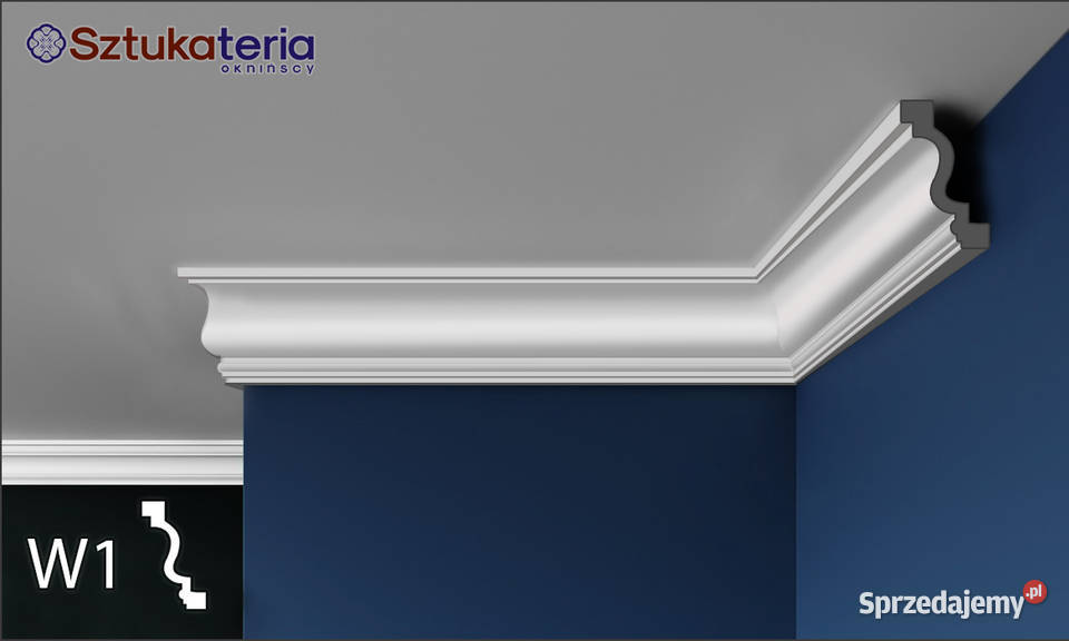 Sztukateria dekoracyjne listwy sufitowe biały Warszawa sprzedam