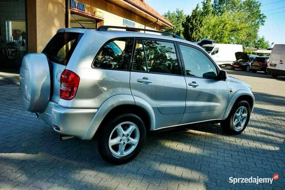 Toyota RAV4 20D4D Klima alu 4x4 serwis 100 2002r Płock
