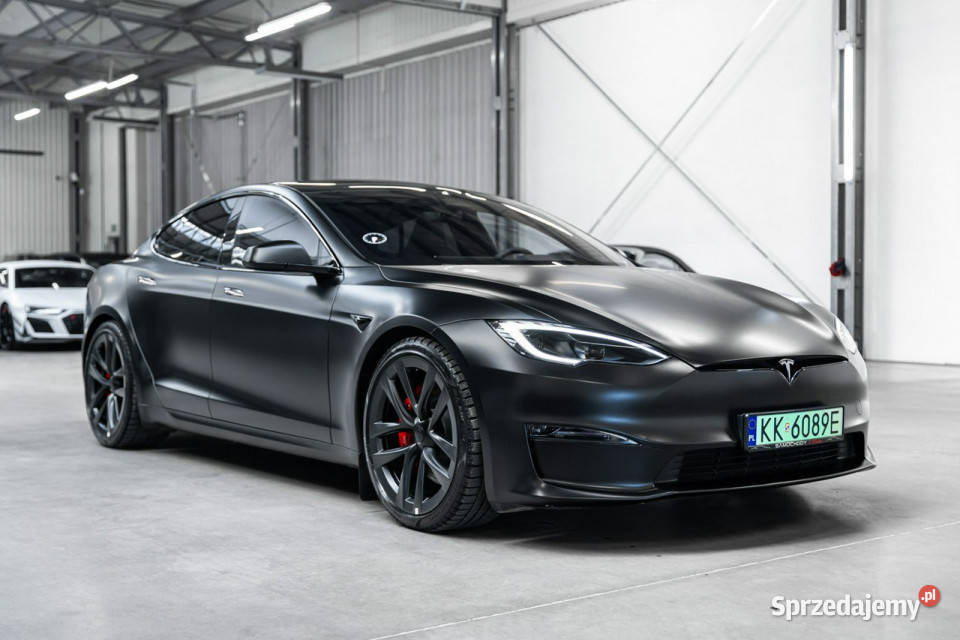 Tesla Model S Plaid 1020 17 000 Gwarancja komputer pokładowy Węgrzce