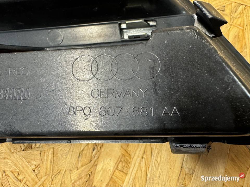 Kratka zderzaka przód lewa lh Audi a3 8p lift Sieraków