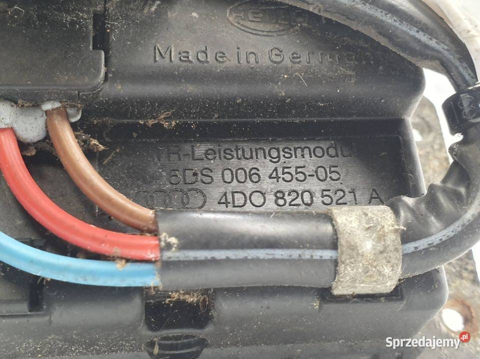 REZYSTOR DMUCHAWY AUDI A8 D2 4D0820521A osobowe Lipno