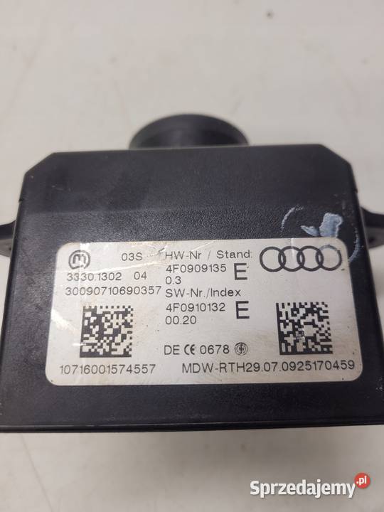STACYJKA CZYTNIK AUDI A6 C6 4F0909135E ORYGINAŁ osobowe