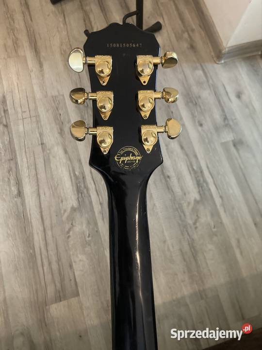 Gitara elektryczna EPIPHONE Les Paul Custom Pro Ilość strun 6 Miedary