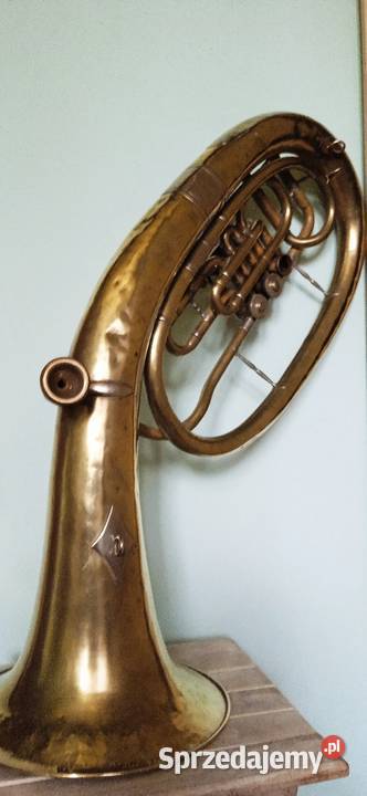 Stara trąbka saxhorn tenorowy z lat 30 tych małopolskie Kraków sprzedam
