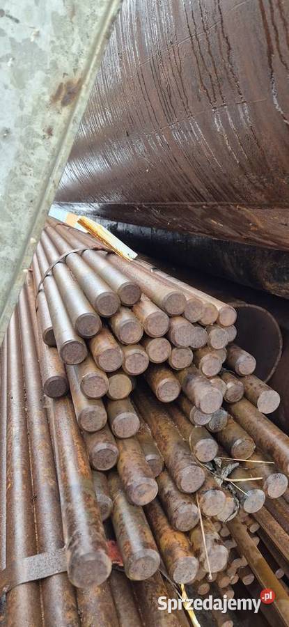 Sprzedam pręty stalowe 37 gatunek 40HM Katowice
