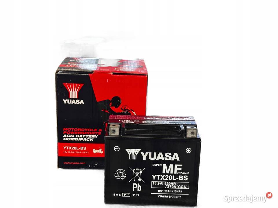 Akumulator YUASA 12V 189Ah 270A P YTX20LBS Jelcz-Laskowice