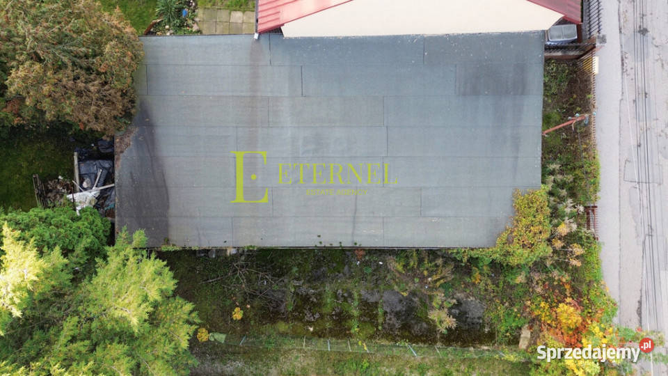 Działka budowlana 172m z pozwoleniem na dom asfalt Kraków