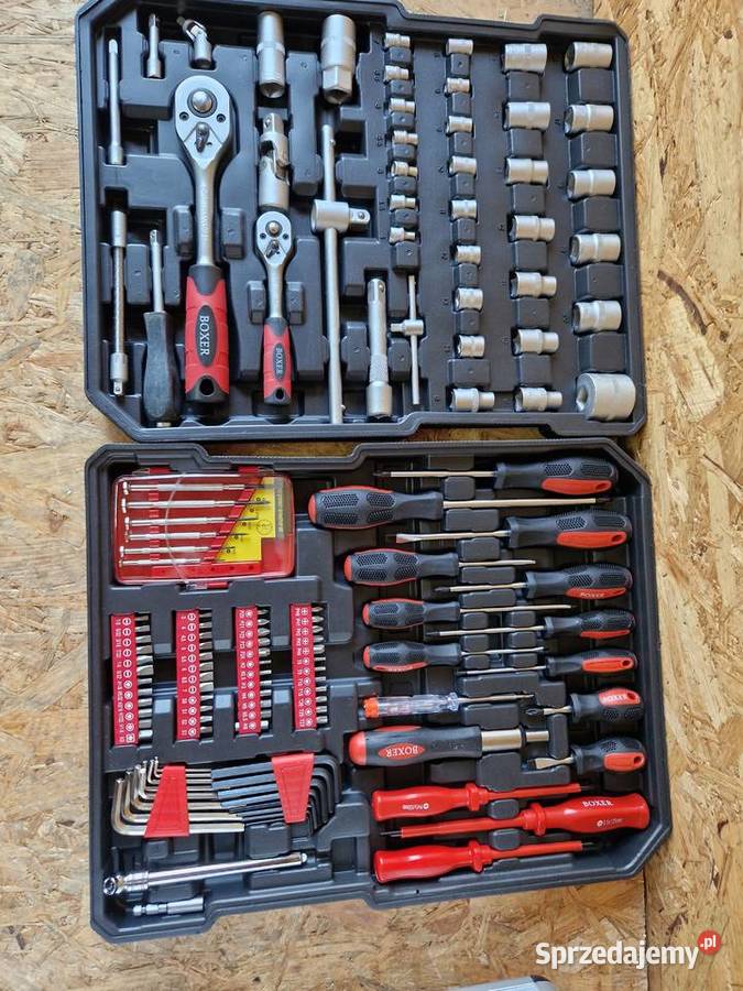 Zestaw Narzędzi Walizka Narzędziowa Klucze Boxer Głogowa