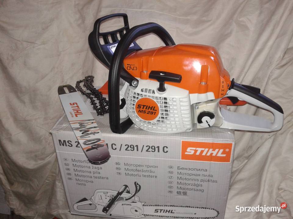 Nowa pilarka STIHL MS 291 moc 38 pila Ostrowiec Świętokrzyski sprzedam