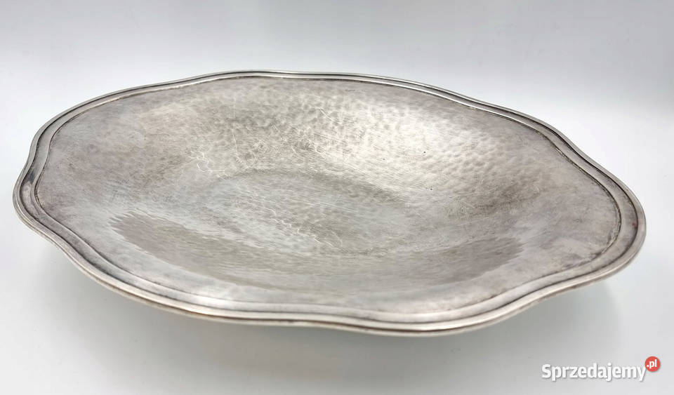 Półmisek firmy WFM platerowany srebrem Warszawa