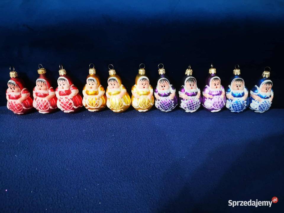 Stare Bombki Choinkowe PRLu Wiązów