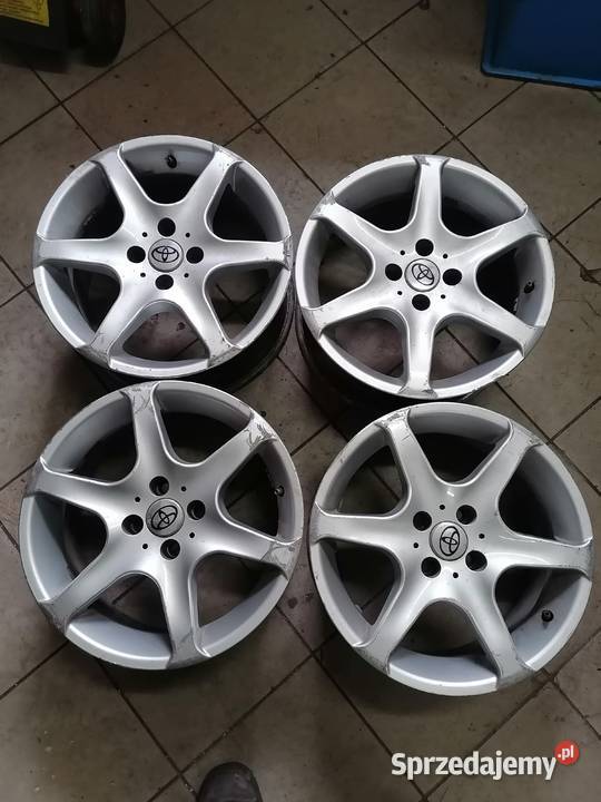 4x Felgi aluminiowe 4x100x60 75JxR16 ET38 Toyota śląskie Sosnowiec
