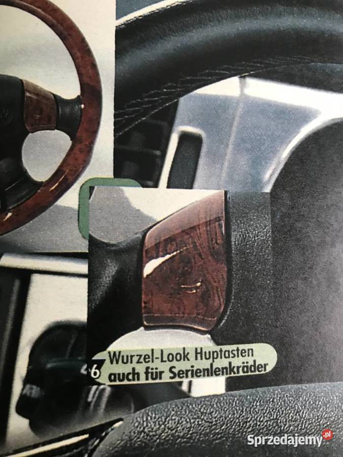 VW GOLF PASSAT VENTO RAID HP Drewniane Przyciski Kierownice Kruszewiec