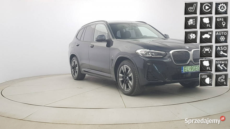 BMW iX3 80kWh Inspiring Z Polskiego Salonu aluminiowe felgi Warszawa