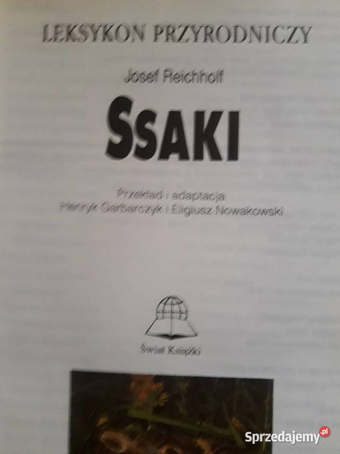 Leksykon przyrodniczy Ssaki Rekordy Ziemi twarda Warszawa