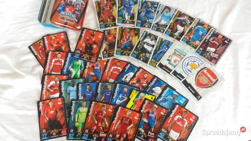 Karty Piłkarskie Specjacne i inne Match Attax mazowieckie Płońsk sprzedam