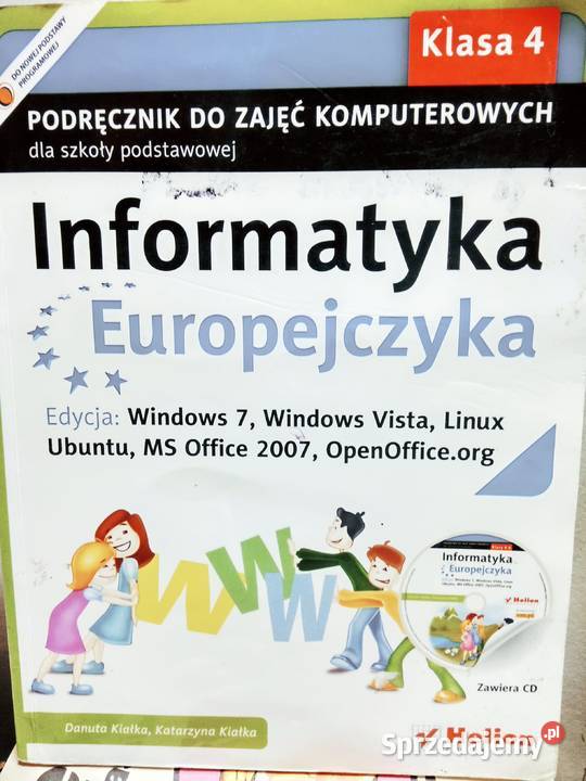 Windows 7 klasa 4 informatyka Europejczyka mazowieckie Warszawa
