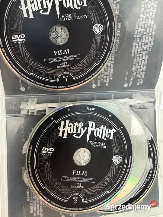 Pakiet Harry Potter pełna kolekcja filmów 8 DVD Warszawa sprzedam