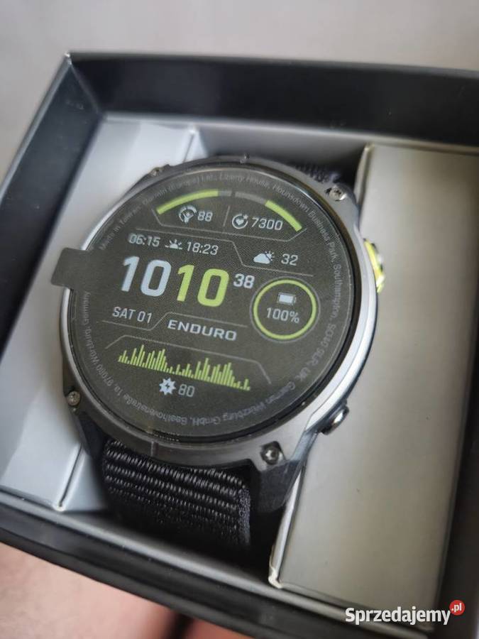 Garmin enduro 3 Sapphire Solar 51mm DLC Titanium wielkopolskie Poznań