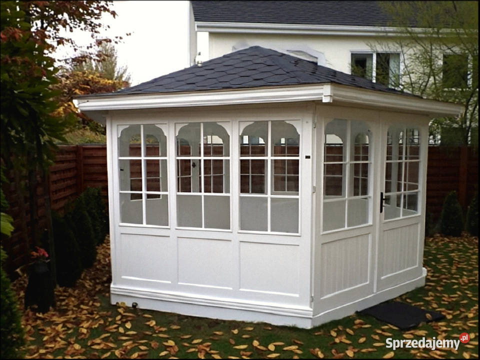 ALTANA 15 SZKLANA ALTANKA OGRODOWA DOMEK śląskie Parzymiechy