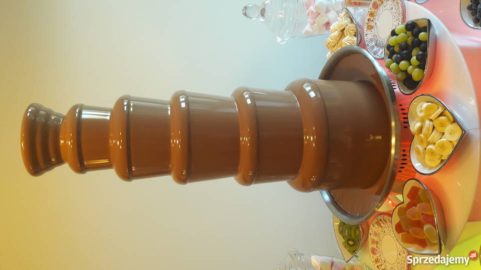 Fontanna Czekoladowa Najwyższa w Polsce Kraków