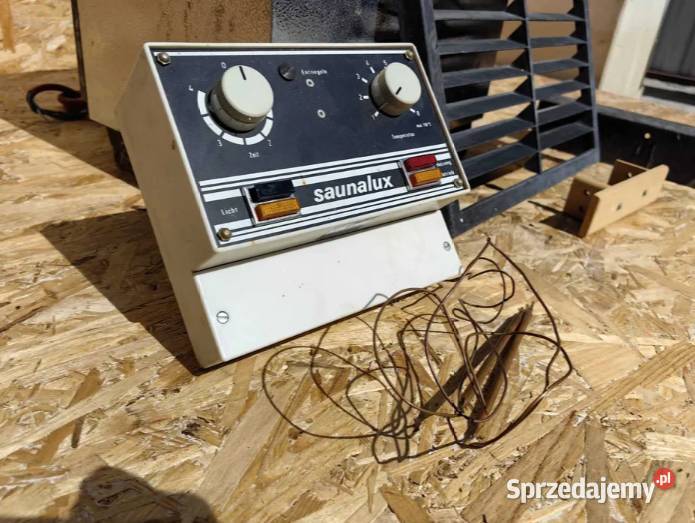 Elektryczny Piec Do Sauny Sterownikiem Saunalux Gdańsk
