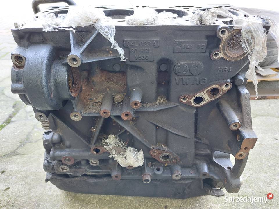 Blok silnika Skoda Octavia 16 TDI CR 77kW 2015r Skoraszewice