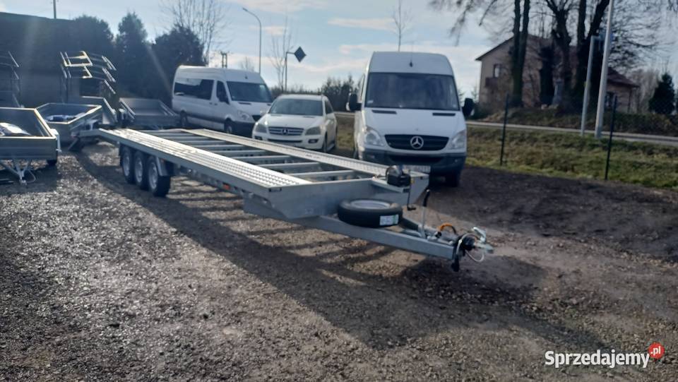 NOWA PRZYCZEPA FRACHT POD MINIKOPARKĘ FRACHT Lublin