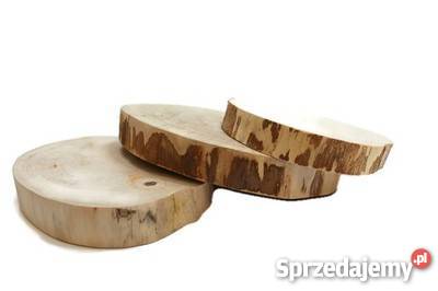 Plastry drewna bez kory brzoza 1015 szlifowane Rybnik