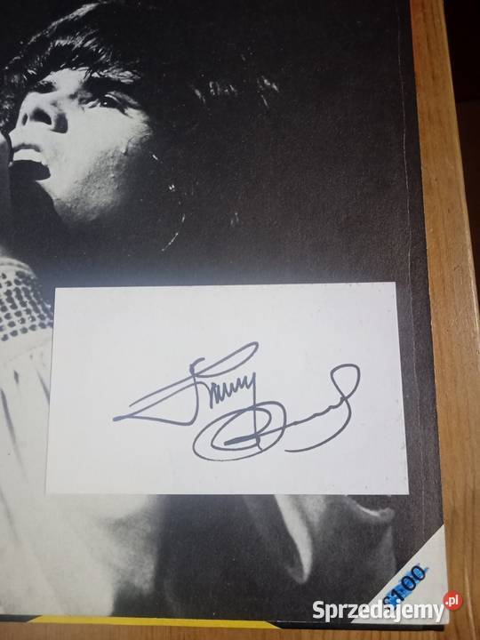 Sprzedam książke z autografem Jimmy Osmond śląskie Bytom