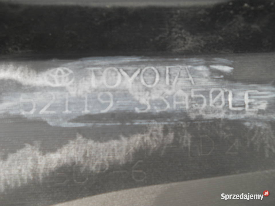 TOYOTA CAMRY VIII ZDERZAK PRZEDNI PRZÓD dolnośląskie Siechnice