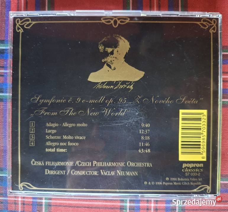 Antonin Dvorak Symfonie The best of Czech sprzedam