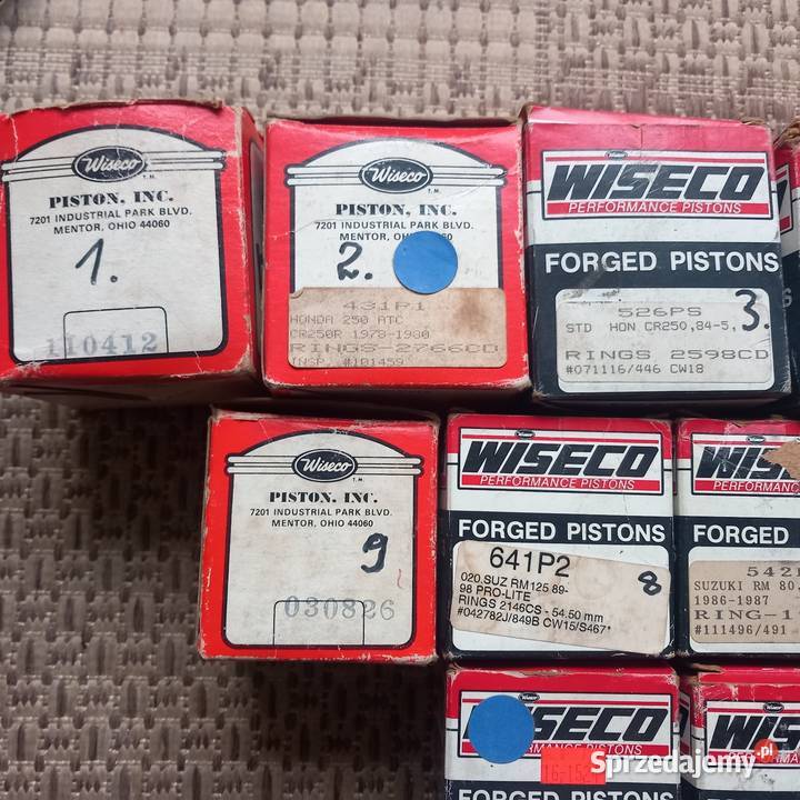 Tłok Yamaha Suzuki Honda cr rm yz 125 250 Białystok