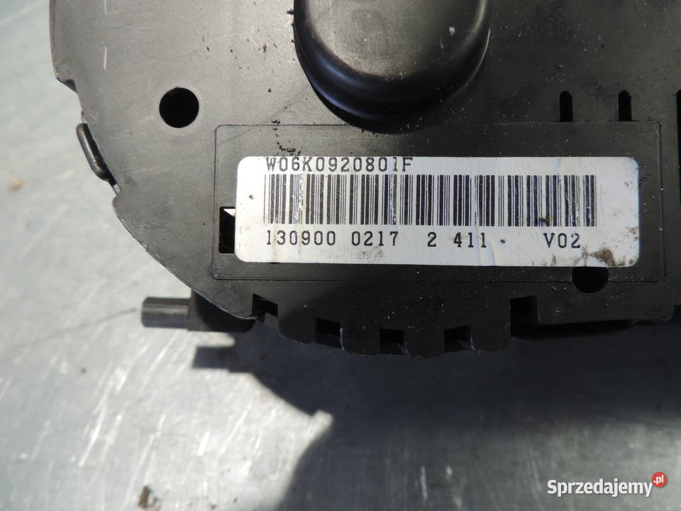 LICZNIK ZEGAR SEAT IBIZA 2 FL 19 TDI 6K0920801F Nowy Sącz