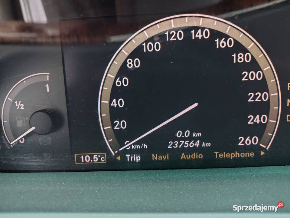 Mercedes w221 s klasa 35 benzyna z LPG zamiana 3500cm3 Klasa S Kalisz