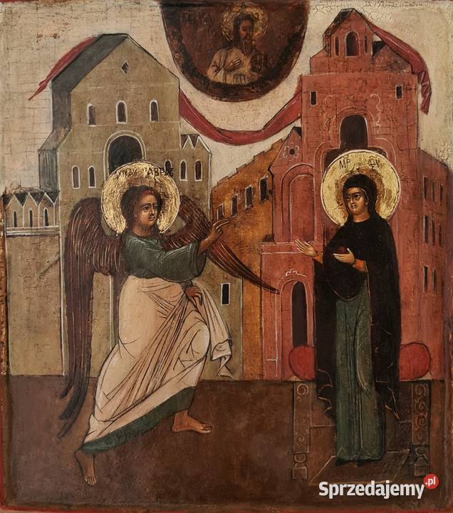 Ikona Zwiastowanie Najświętszej Marii Panny 0328 Warszawa sprzedam