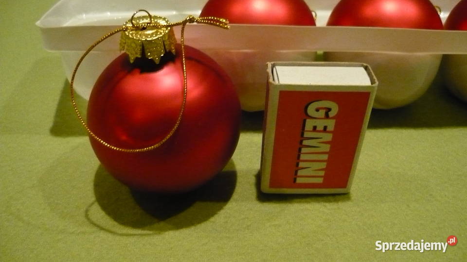 Dekoracje choinkowe bombki Myszków