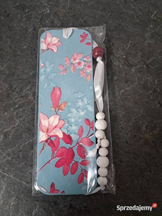 Zakładka do książki kwiaty hand made Kędzierzyn-Koźle