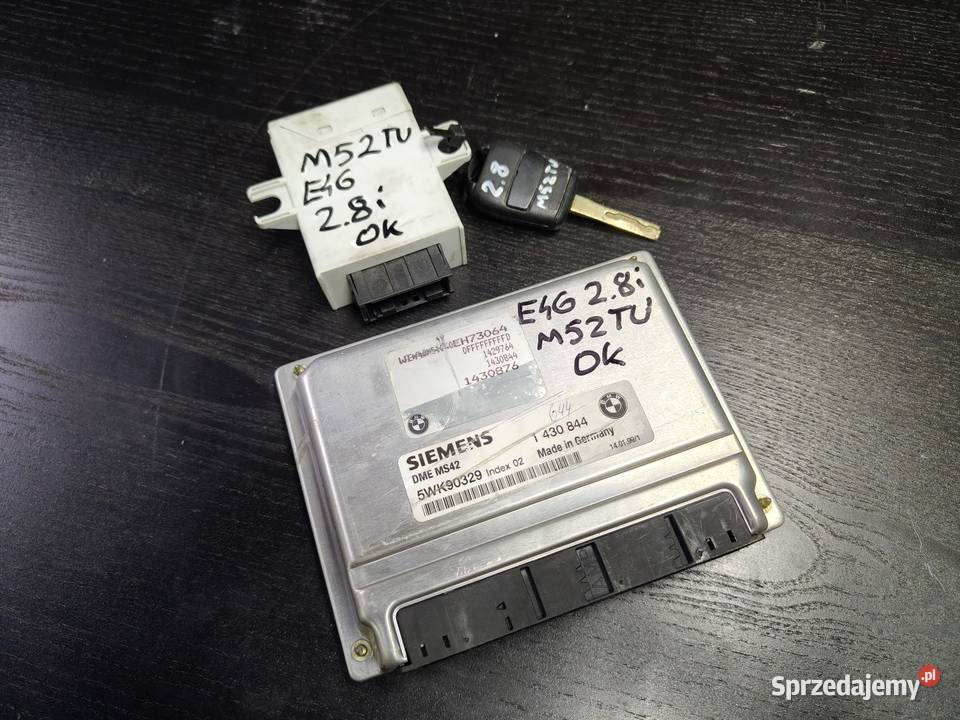 Bmw e46 e39 28i m52tu ms42 zestaw startowy osobowe Komputery Aleksandrów Łódzki