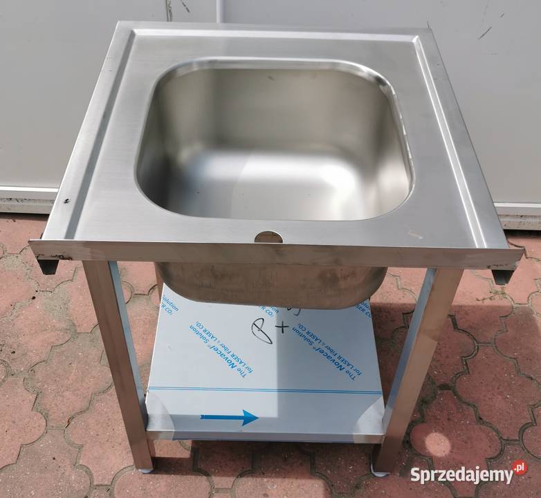 Zlew gastronomiczny 1komorowy 60x60x85 Gastronomia Słupia Kapitulna sprzedam
