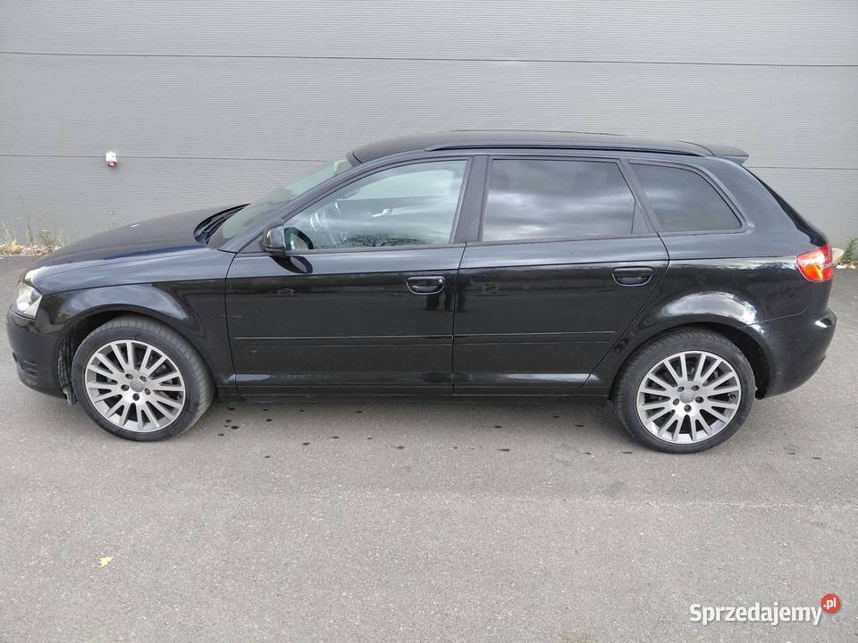 AUDI A3 SPORTBACK Lift 2008r 14 16V 125 Xenony nieuszkodzony Jelenia Góra