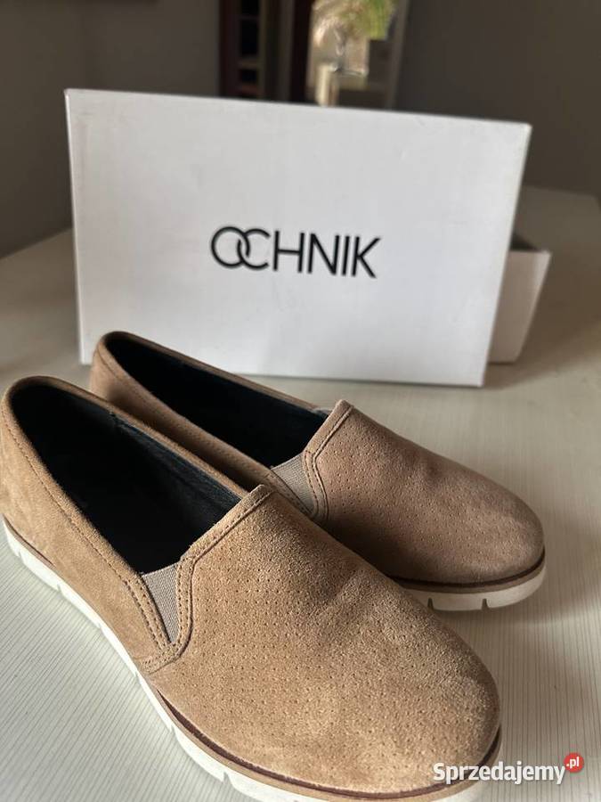 Zamszowe buty ochnik Janów Lubelski