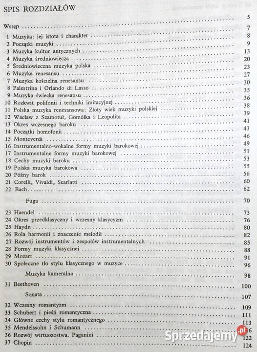 Muzyka Dzieje kultury muzycznej kl 12 B Chełm