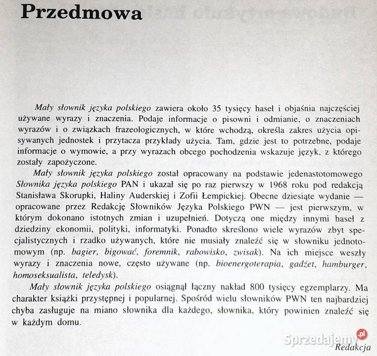 Mały słownik języka polskiego Red Elżbieta Sobol Chełm